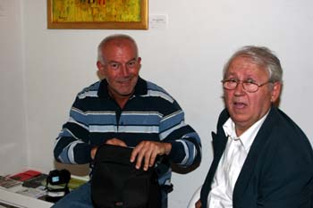Branko Milicic, tz-Vesti, und Otto Pavlicek. Foto: Andrea Pollak