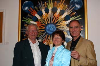 Otto Pavlicek, Elisabeth und Franz Eder. Foto: Andrea Pollak